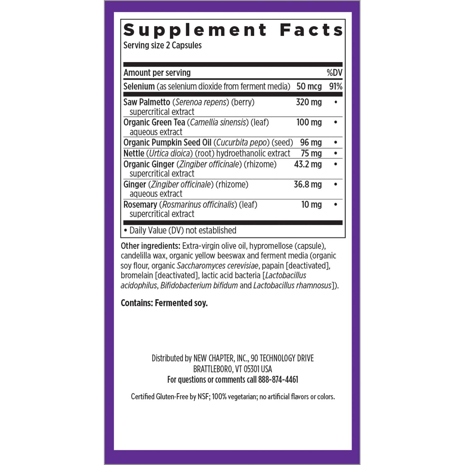 Foto 6 | Suplemento New Chapter Prostate 5lx Clinical Strength - Venta Internacional.