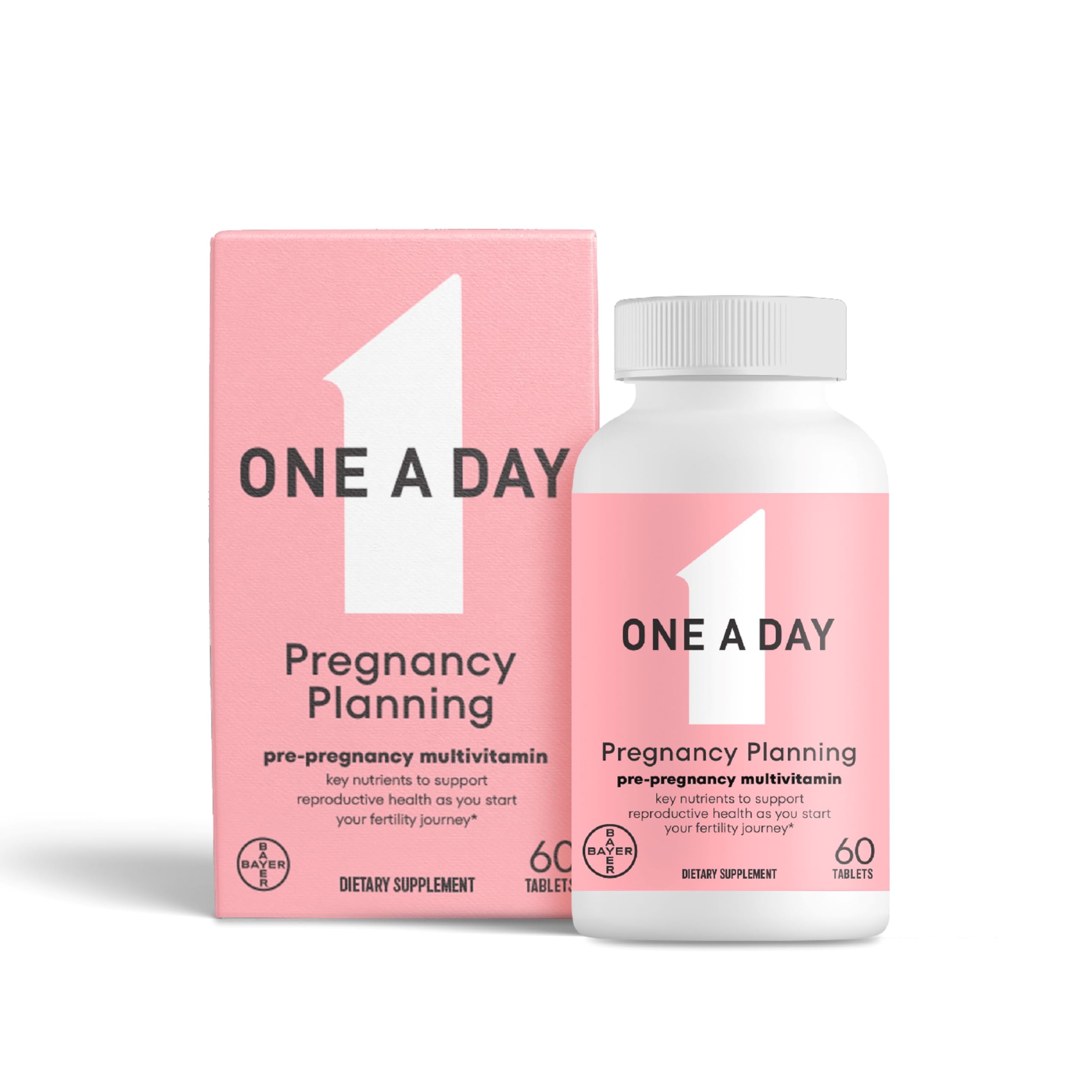 Foto 1 | Multivitamínico Prenatal  Una Vez Al Día  Para Planificar El Embarazo  60 Comprimidos - Venta Internacional.