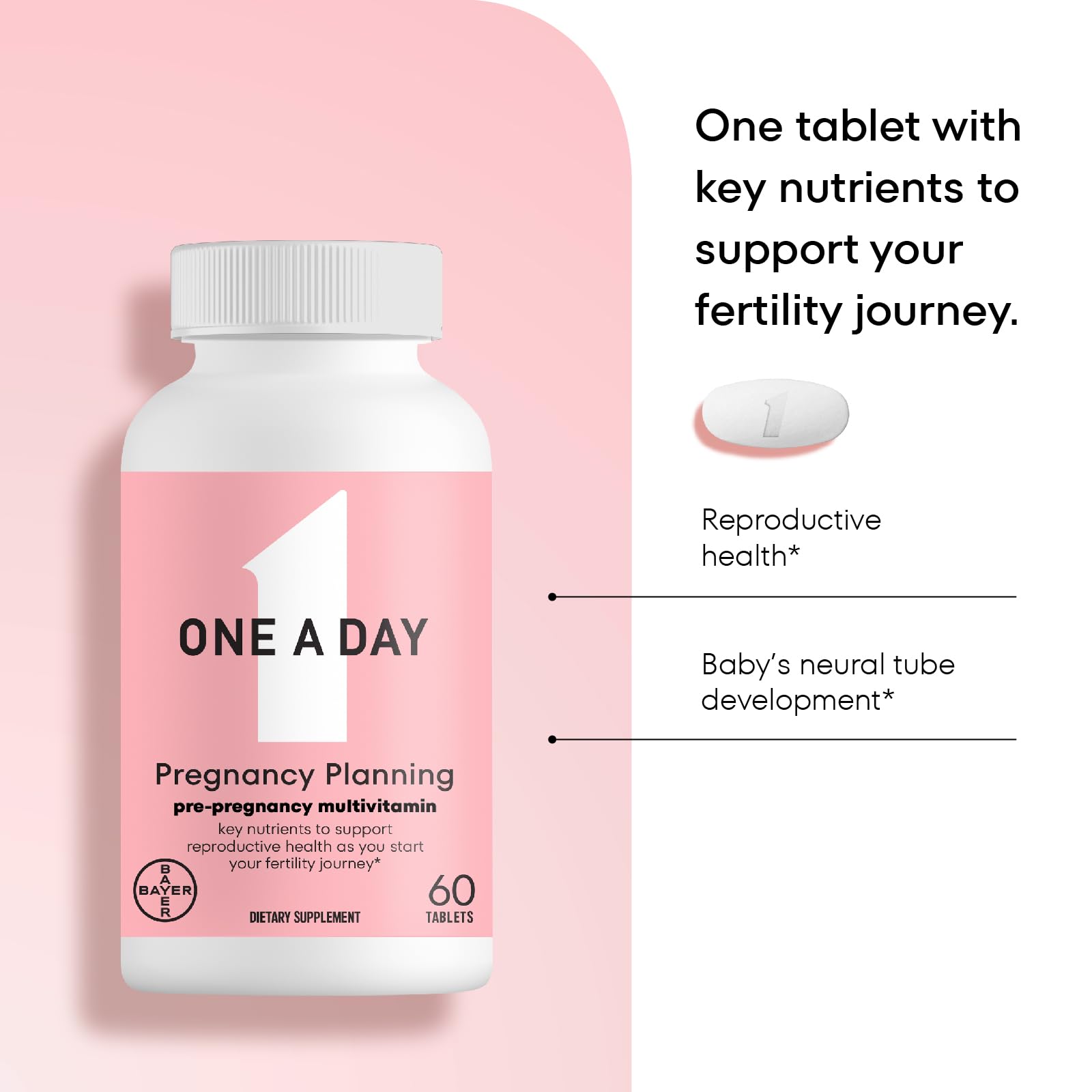 Foto 8 pulgar | Multivitamínico Prenatal  Una Vez Al Día  Para Planificar El Embarazo  60 Comprimidos - Venta Internacional.