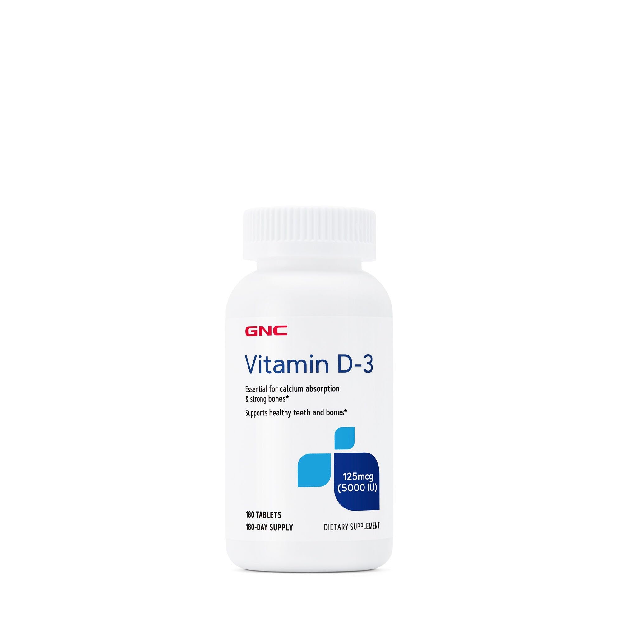 Foto 2 pulgar | Suplemento De Vitamina D3 Gnc 125 Mcg 5000 Ui Para Dientes Y Huesos - Venta Internacional.