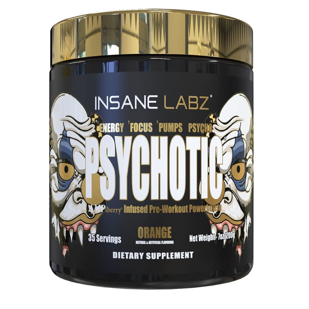 Foto 1 | Polvo Para Antes Del Entrenamiento Insane Labz Psychotic Gold  35 Porciones - Venta Internacional.