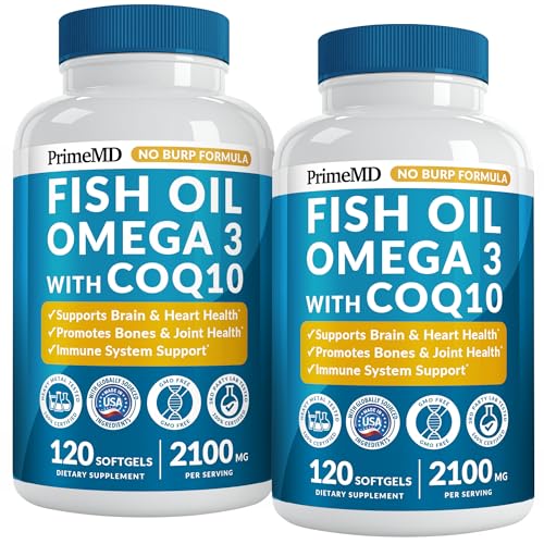 Foto 2 pulgar | Suplementos De Aceite De Pescado 5 En 1 Primemd Con Omega 3 (2100 Mg) X2 - Venta Internacional.