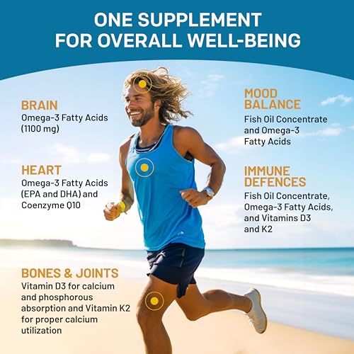 Foto 3 | Suplementos De Aceite De Pescado 5 En 1 Primemd Con Omega 3 (2100 Mg) X2 - Venta Internacional.