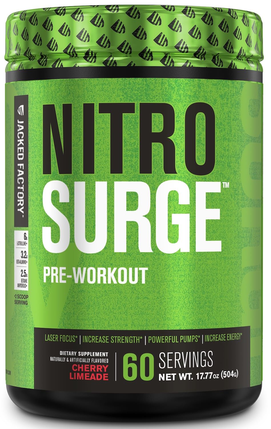 Foto 2 pulgar | Suplemento Para Antes Del Entrenamiento Jacked Factory Nitrosurge  60 Porciones - Venta Internacional.