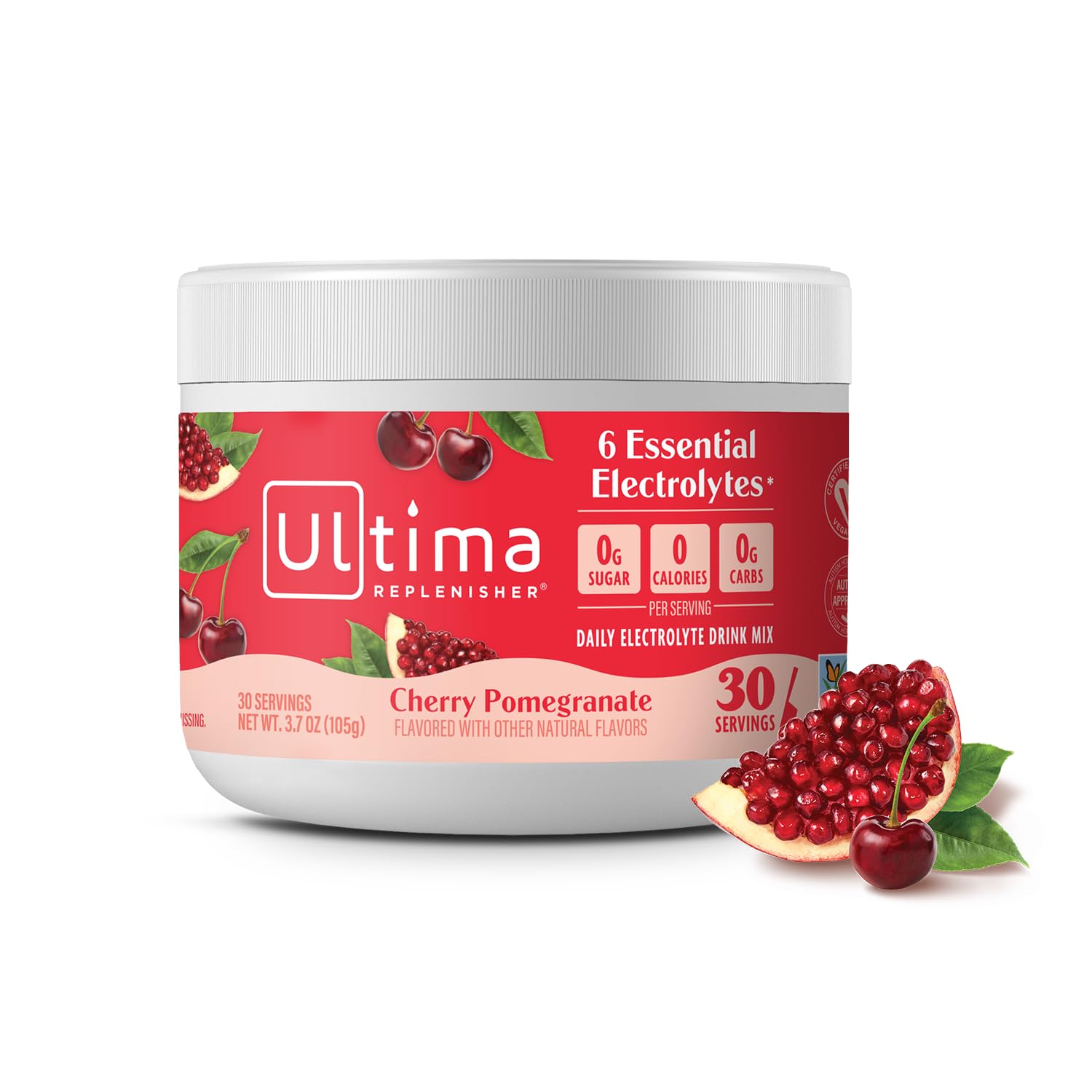 Foto 1 | Mezcla De Electrolitos En Polvo Ultima Replenisher Cherry - Venta Internacional.