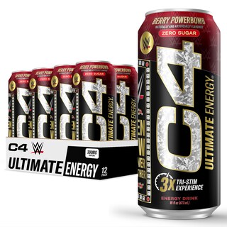 Foto 1 | Bebida Energética Cellucor C4 Ultimate X Wwe Sin Azúcar 473 Ml X12 - Venta Internacional.