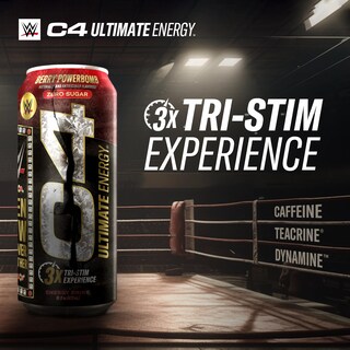Foto 5 | Bebida Energética Cellucor C4 Ultimate X Wwe Sin Azúcar 473 Ml X12 - Venta Internacional.