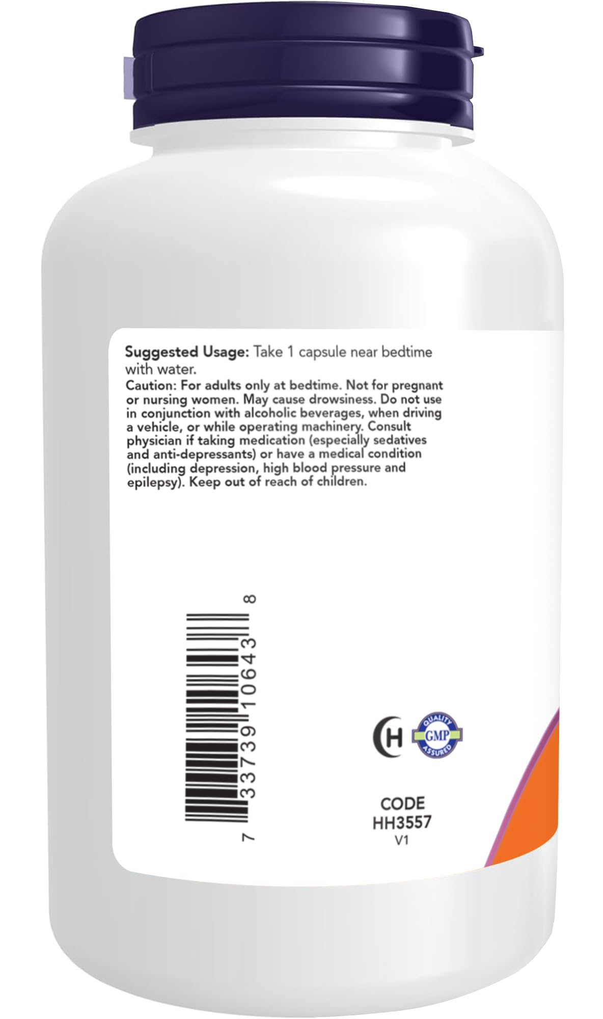 Foto 4 pulgar | Suplements Now Foods Melatonina Extra Strength 10 Mg 200 Cápsulas - Venta Internacional.