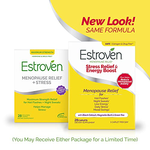 Foto 2 | Suplemento Estroven Stress Relief & Energy Boost 28 Comprimidos - Venta Internacional.