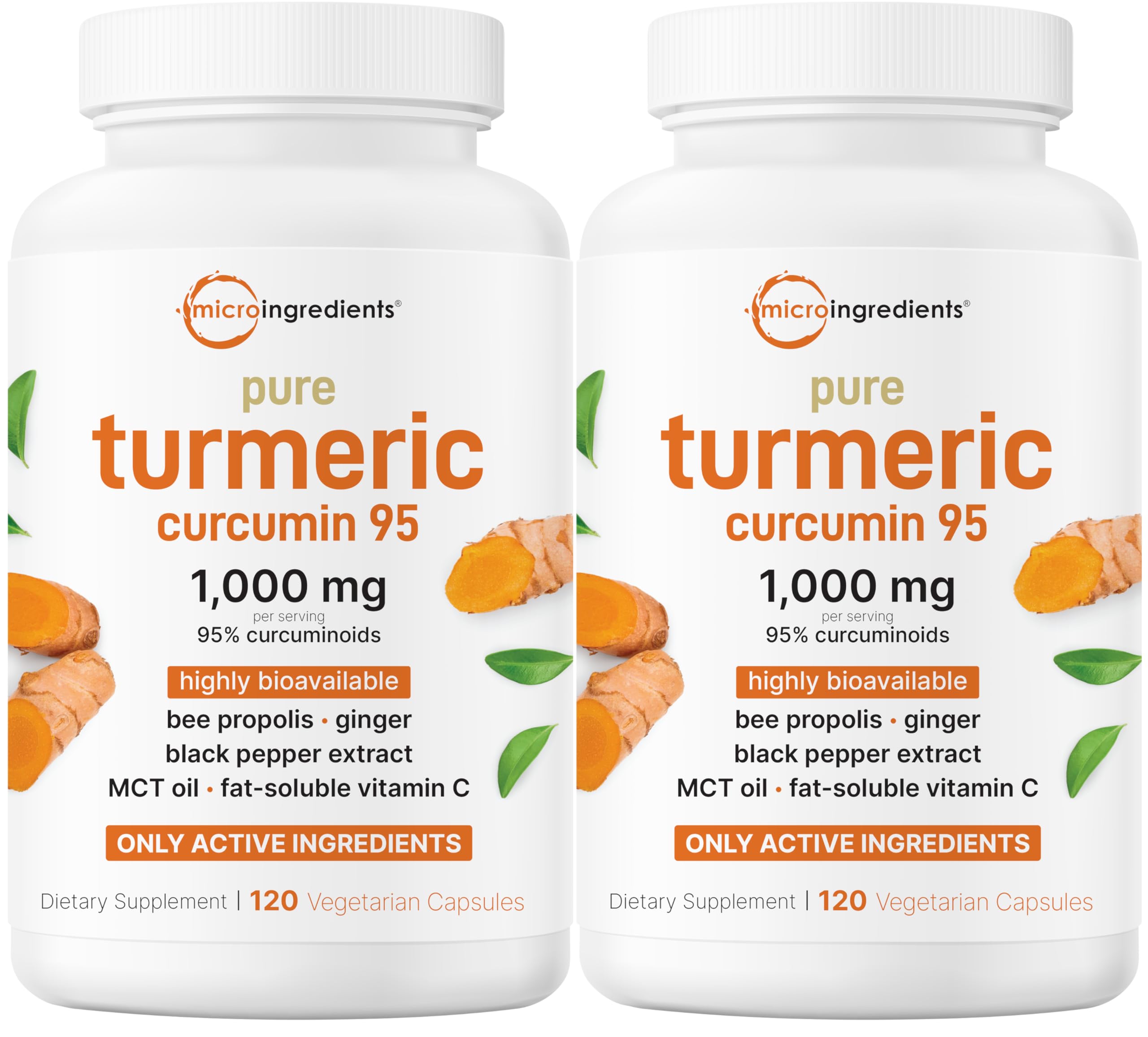 Foto 1 | Suplemento: Microingredientes: Cúrcuma  Curcumina  1000 Mg  240 Cápsulas - Venta Internacional.