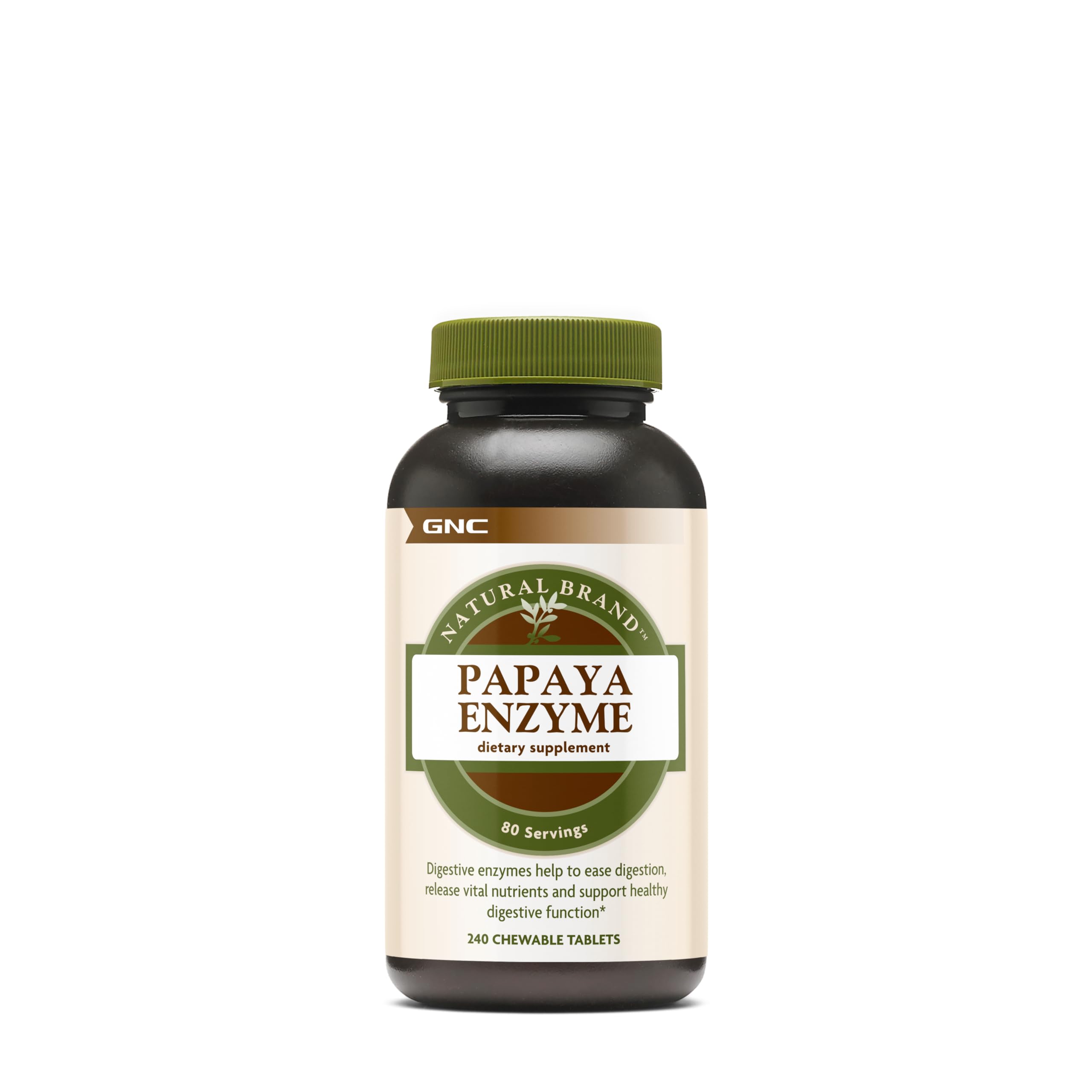 Foto 1 | Suplemento Gnc Natural Brand Papaya Enzyme 240 Tabletas - Venta Internacional.