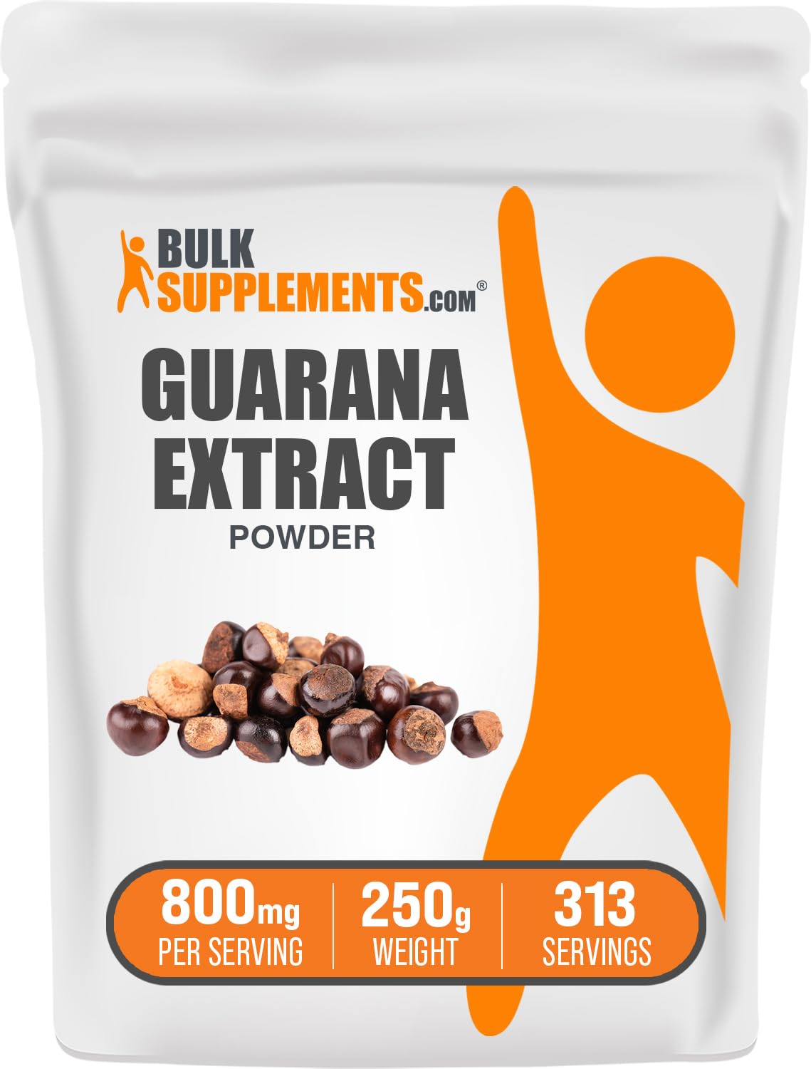Foto 2 pulgar | Suplemento Bulksupplements.com Extracto De Guaraná En Polvo 250 G - Venta Internacional.