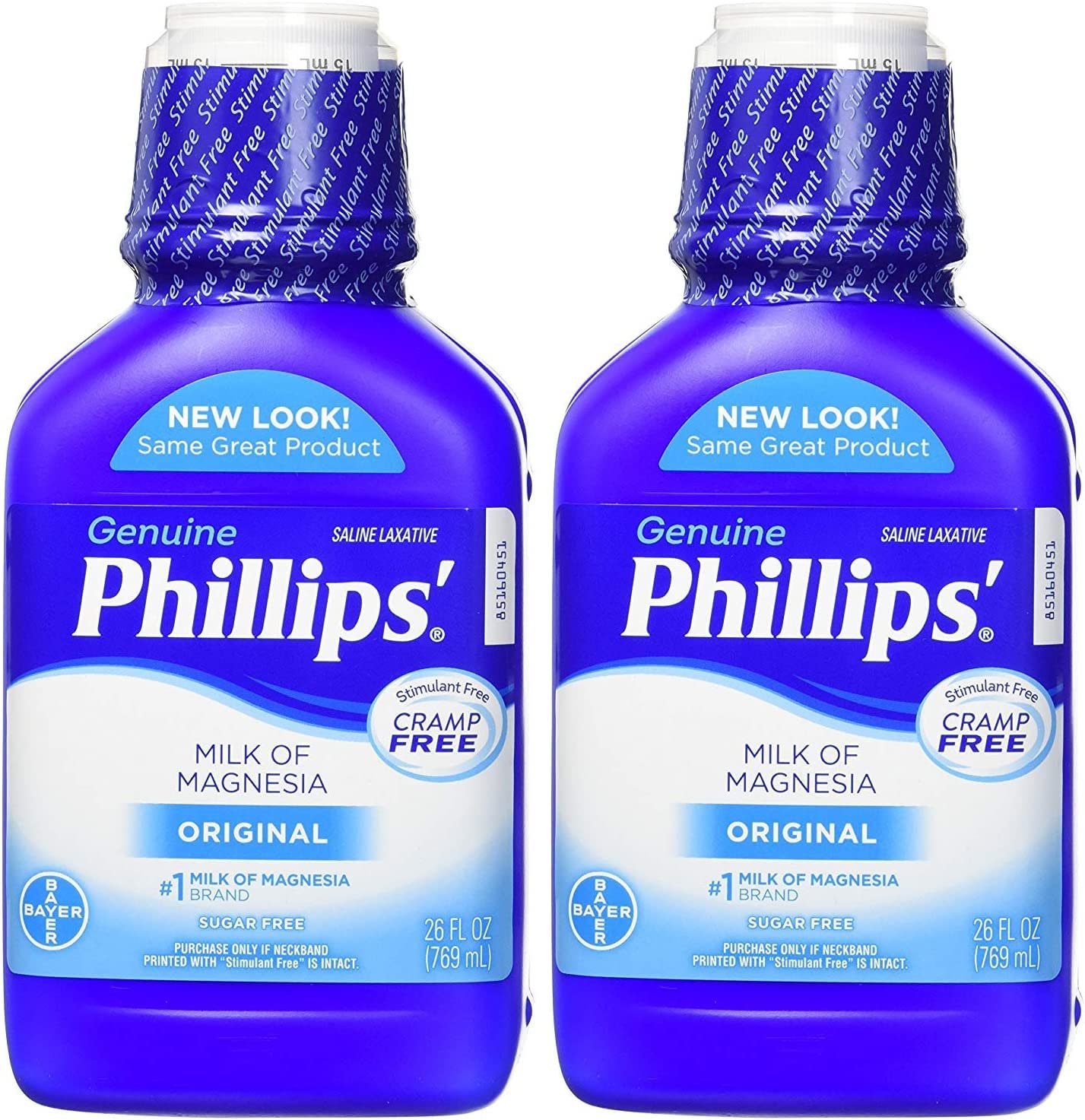 Foto 2 pulgar | Laxante Líquido Phillips' Milk Of Magnesia  26 Oz (750 Ml) X2 - Venta Internacional.