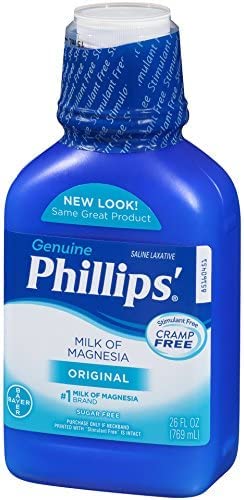 Foto 5 | Laxante Líquido Phillips' Milk Of Magnesia  26 Oz (750 Ml) X2 - Venta Internacional.