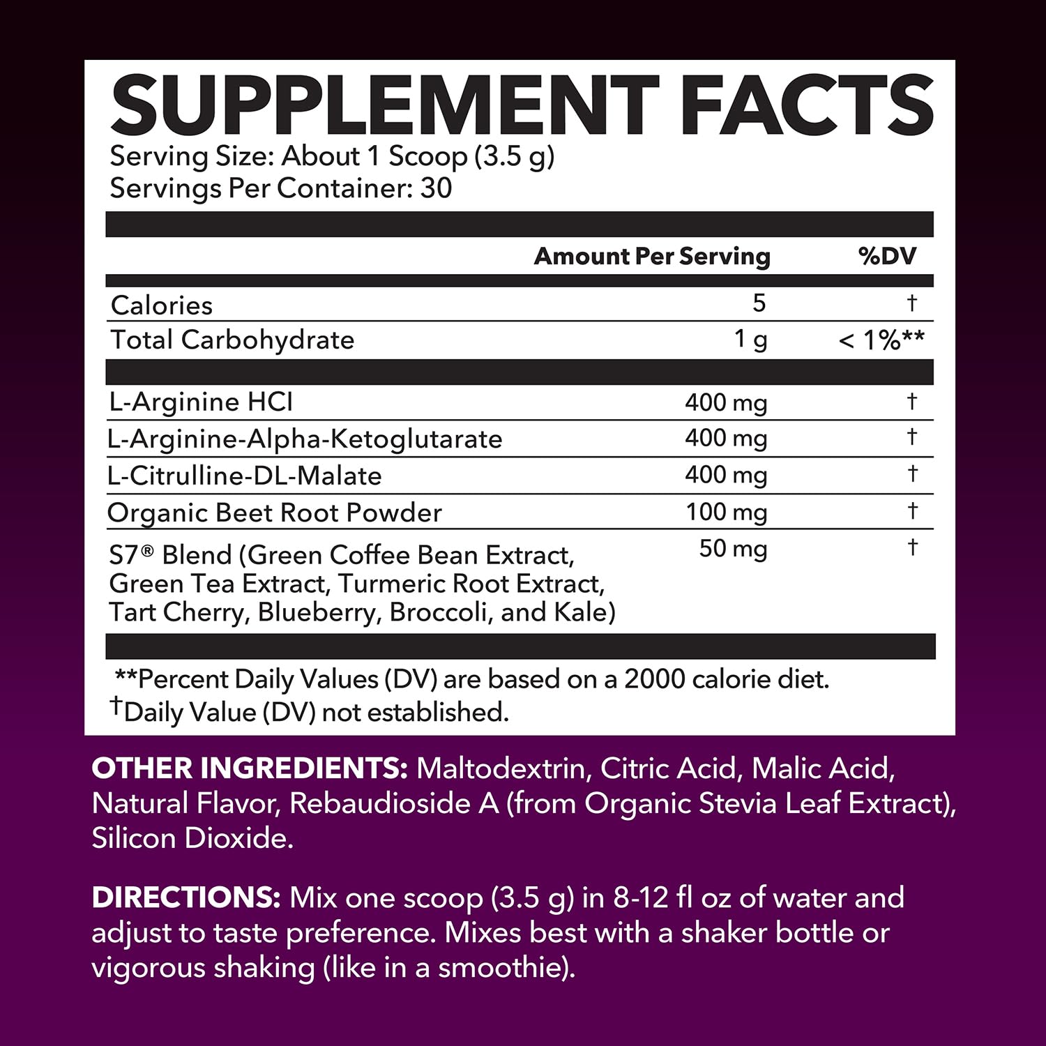 Foto 3 pulgar | Suplemento Havasu Nutrition L-arginina En Polvo 105 G - Venta Internacional.