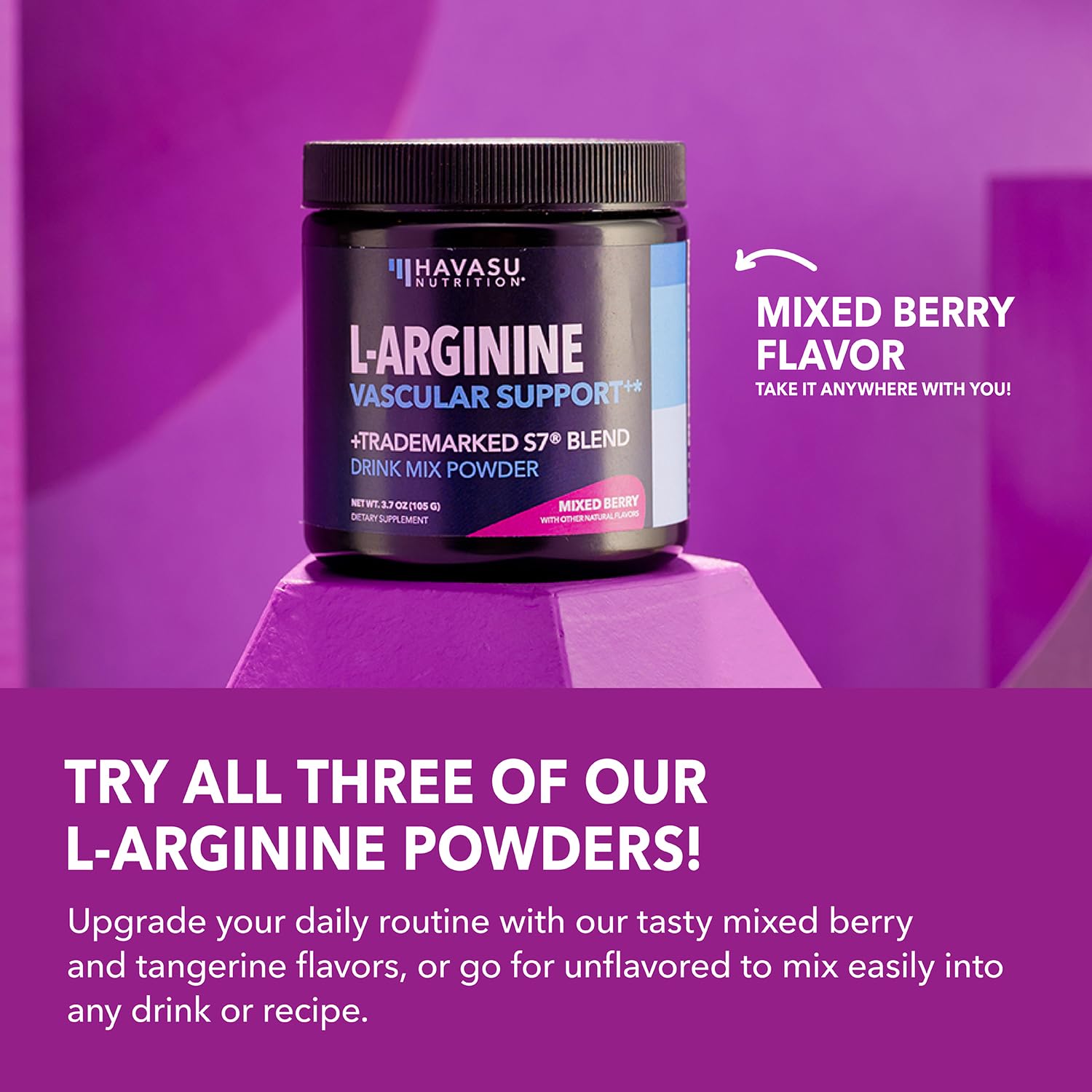 Foto 6 | Suplemento Havasu Nutrition L-arginina En Polvo 105 G - Venta Internacional.