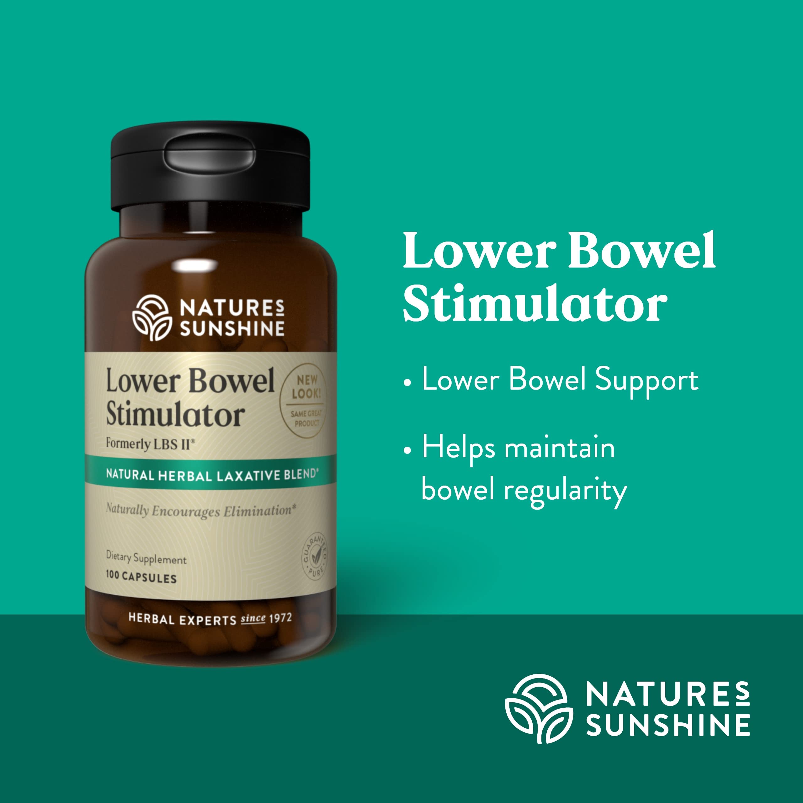 Foto 5 pulgar | Suplemento Nature's Sunshine  Estimulador Intestinal Inferior  100 Cápsulas - Venta Internacional.