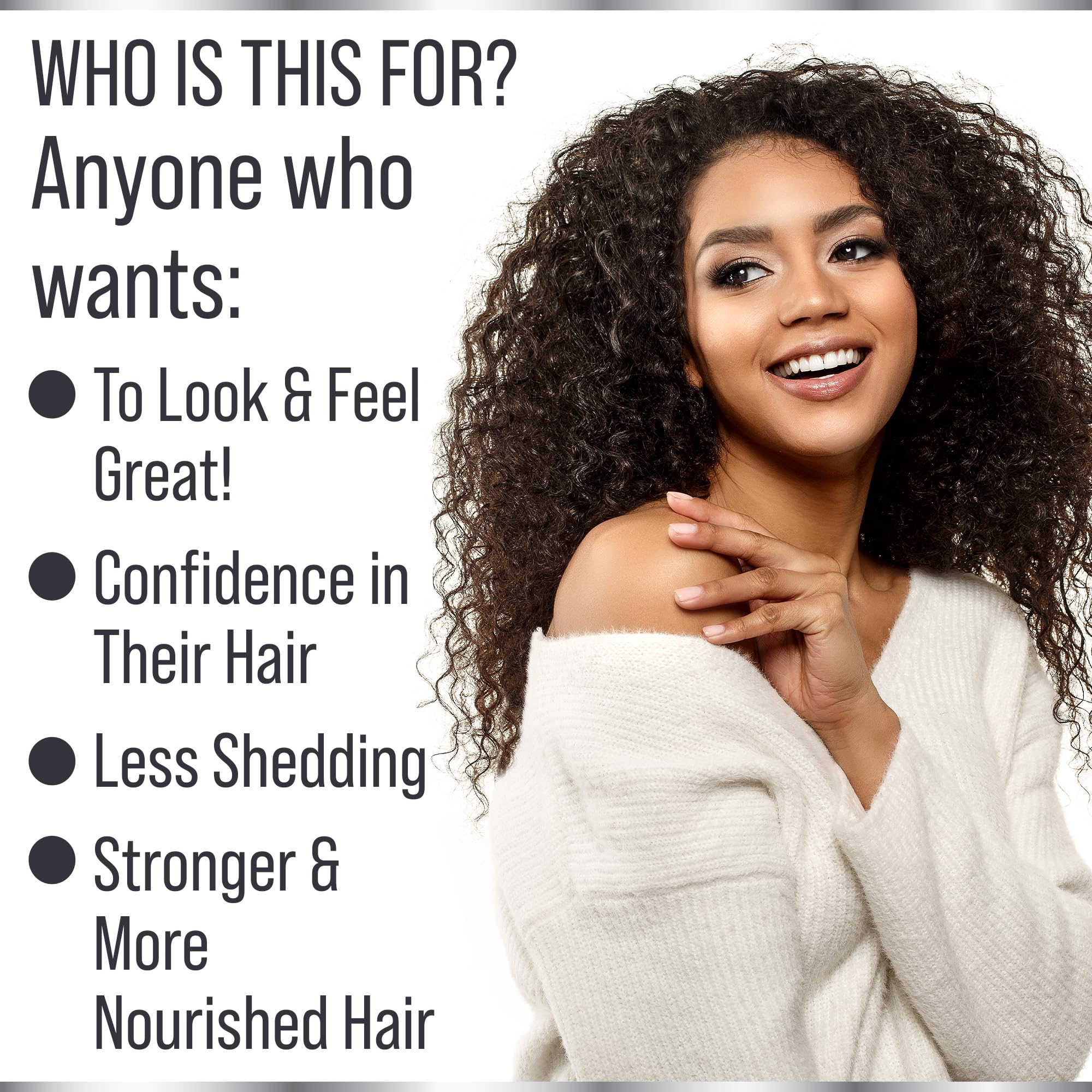 Foto 4 pulgar | Suplemento Para El Crecimiento Del Cabello  Maximizador Del Grosor Del Cabello 5 En 1 - Venta Internacional.