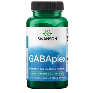 Foto 1 | Suplemento Swanson Aminoacid Gabaplex Con L-tirosina Y L-teanina 60 Cápsulas - Venta Internacional.