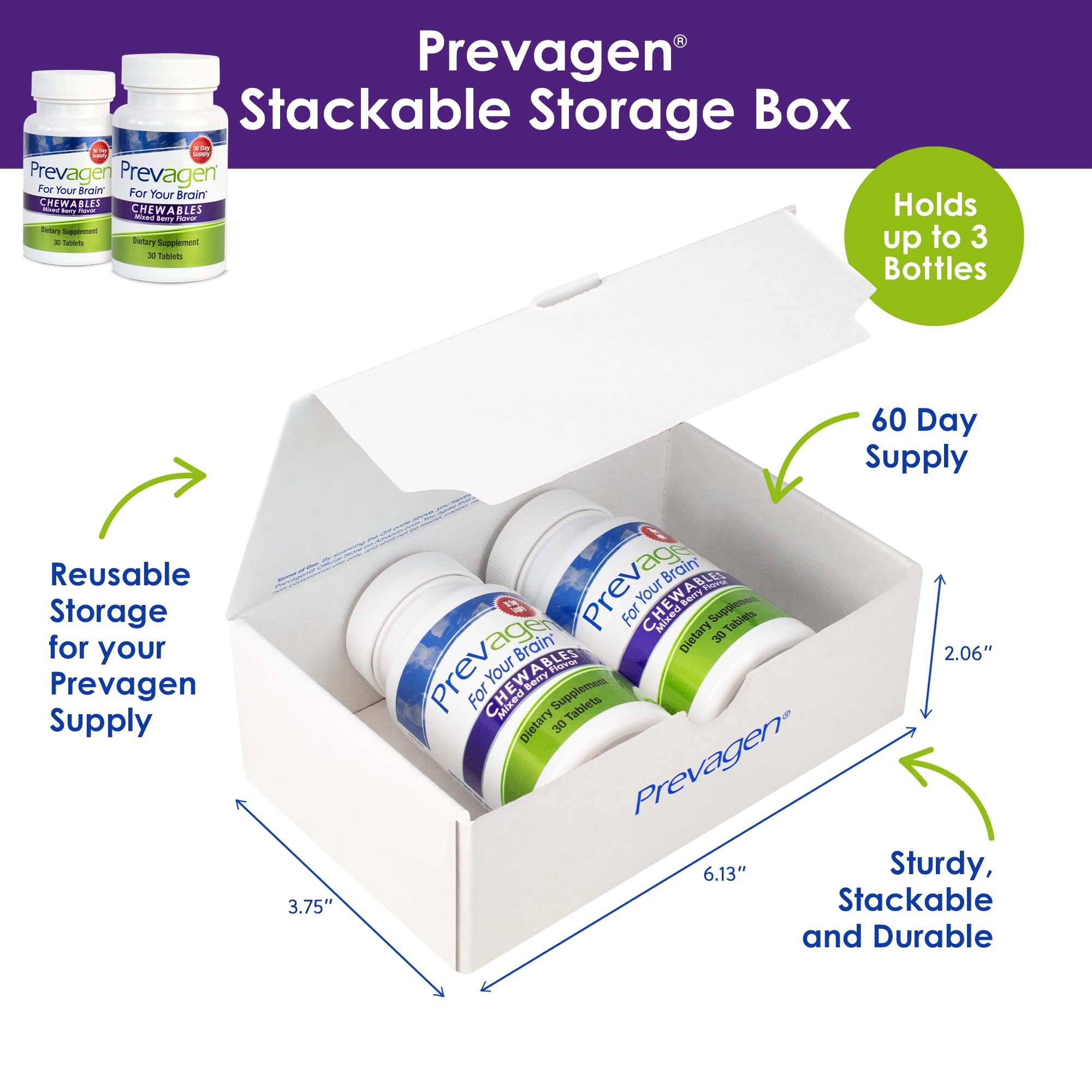 Foto 3 pulgar | Suplemento Prevagen Regular Strength de 10 Mg Masticables 30 g - Venta Internacional