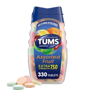 Foto 1 | Tabletas Antiácidas Masticables Tums Extra Strength 750 Mg 330 Unidades - Venta Internacional.