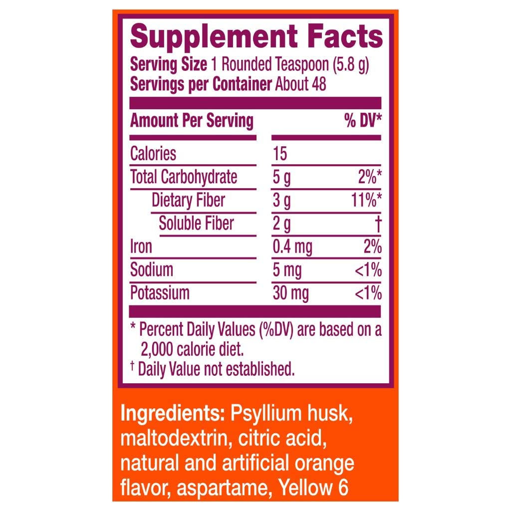 Foto 3 pulgar | Suplementos Nutricionales De Psyllium Metamucil Super Fiber 300 Ml - Venta Internacional.