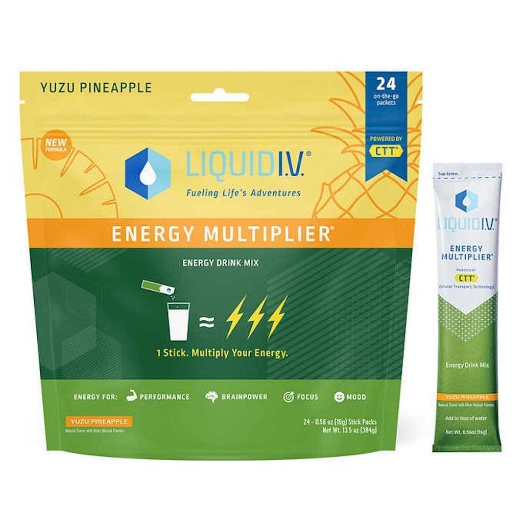 Foto 1 | Mezcla Líquida Para Bebidas Energéticas  Multiplicador De Energía Intravenosa Yuzu Pineapple - Venta Internacional.