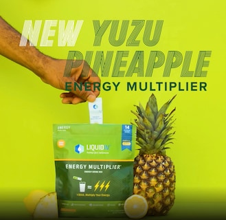 Foto 4 | Mezcla Líquida Para Bebidas Energéticas Multiplicador De Energía Intravenosa Yuzu Pineapple - Venta Internacional.