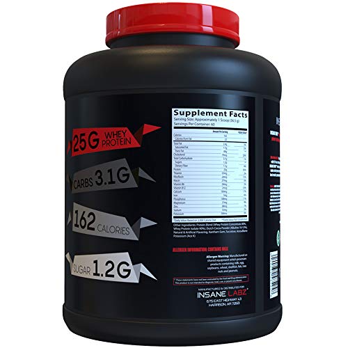 Foto 2 | Whey Protein Insane Labz Insane Whey  2 27 Kg  Sabor A Chocolate - Venta Internacional.