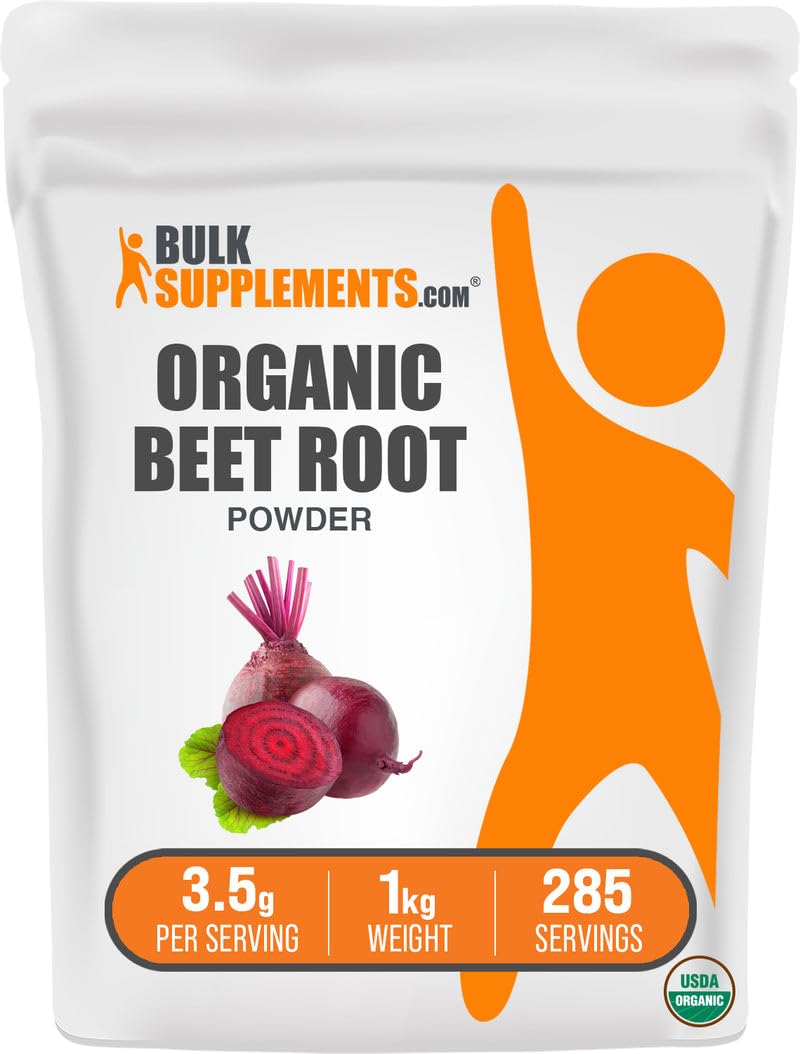 Foto 2 pulgar | Suplemento Bulksupplements.com En Polvo De Raíz De Remolacha Orgánica  1 Kg - Venta Internacional.