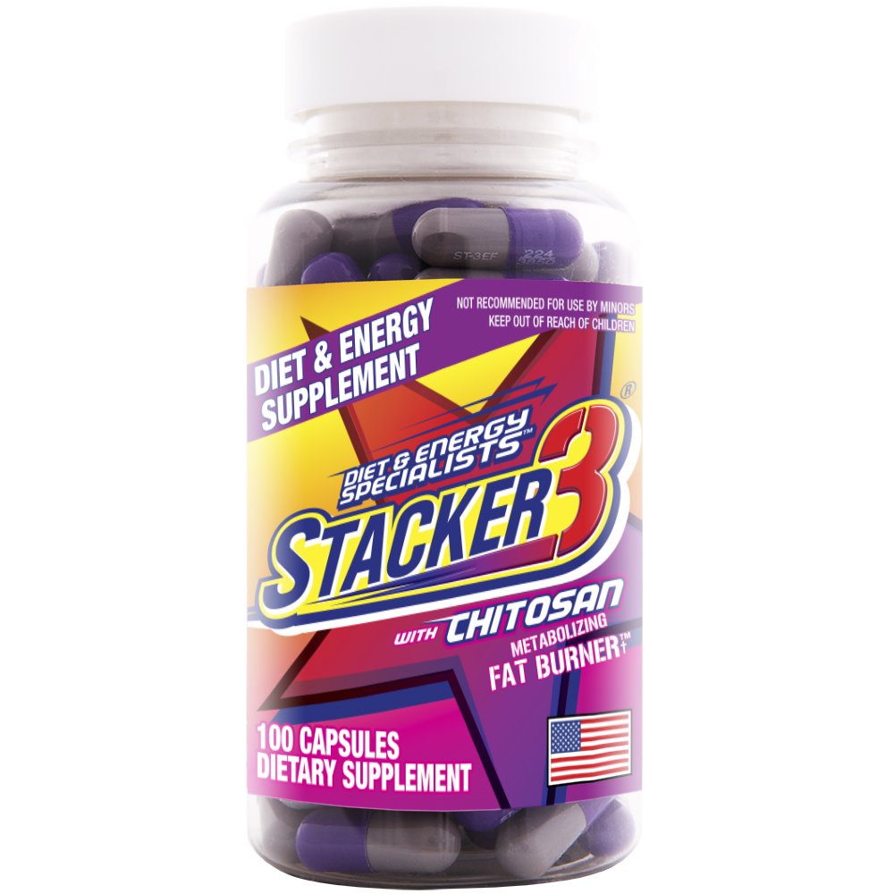 Foto 2 pulgar | Suplemento Quemador De Grasa Metabolizador Stacker 3 100 Cápsulas - Venta Internacional.