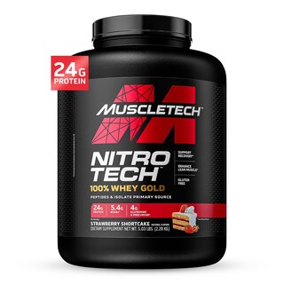 Foto 1 | Proteína De Suero En Polvo Muscletech Nitro-tech Whey Gold 5 Kg - Venta Internacional.