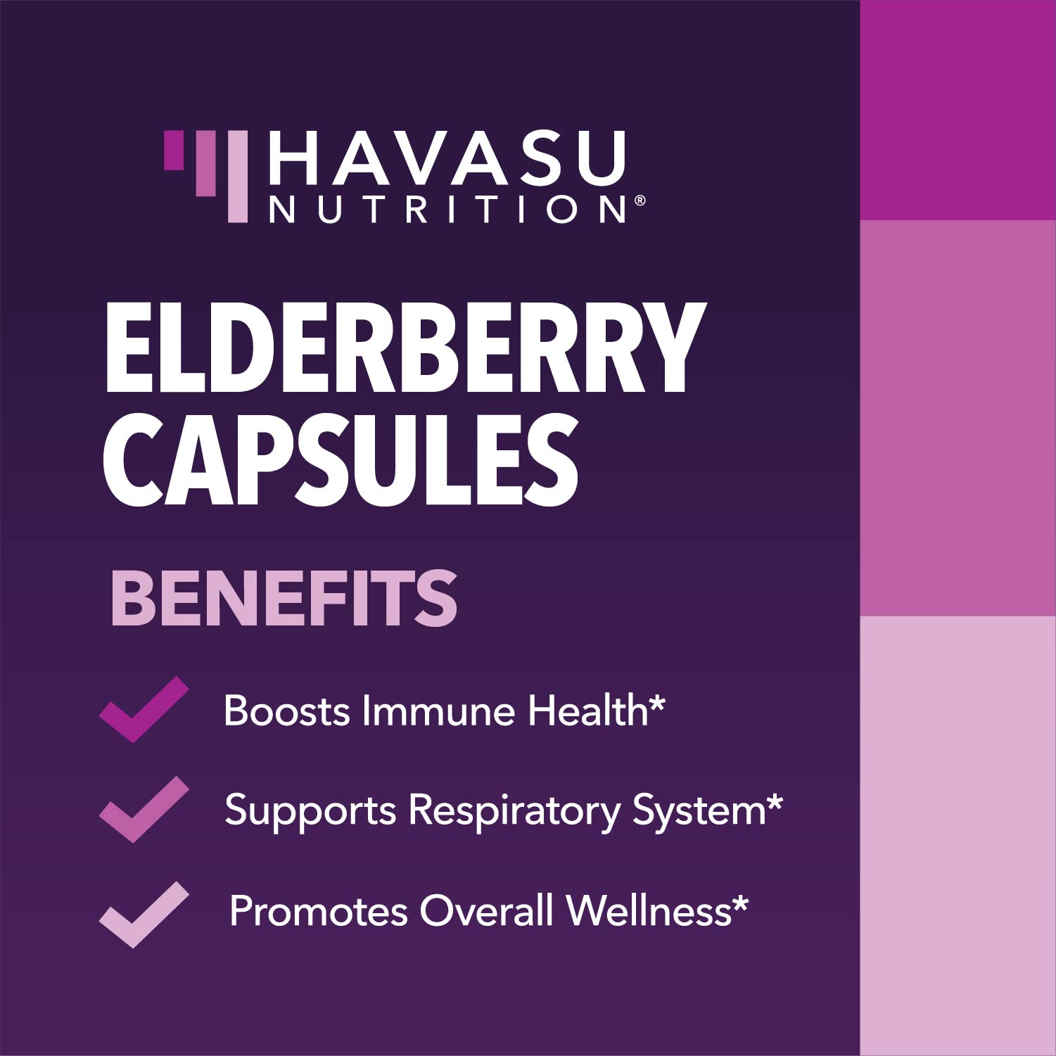 Foto 4 pulgar | Cápsulas De Saúco Havasu Nutrition  400 Mg  60 Unidades - Venta Internacional.