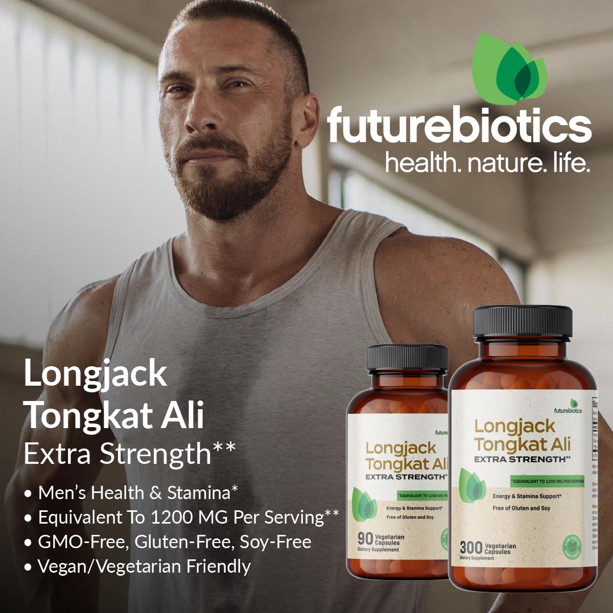 Foto 3 | Suplemento Futurebiotics Longjack Tongkat Ali 300 Cápsulas - Venta Internacional.