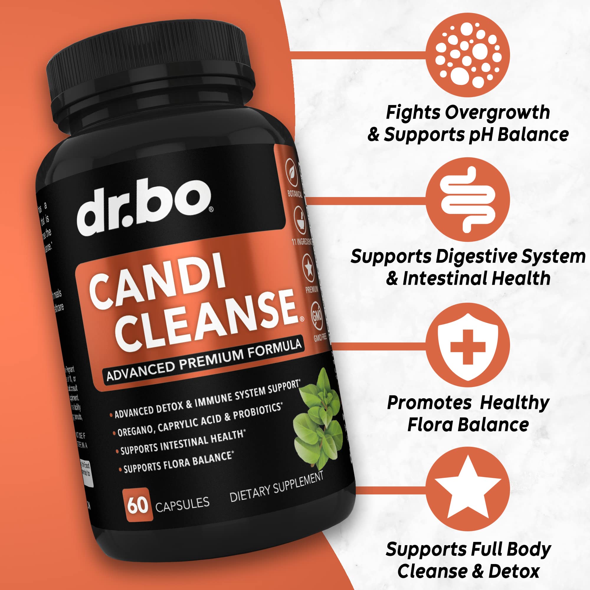 Foto 2 | Píldoras Complementarias Candi Cleanse Support Para Mujeres Y Hombres - Venta Internacional.