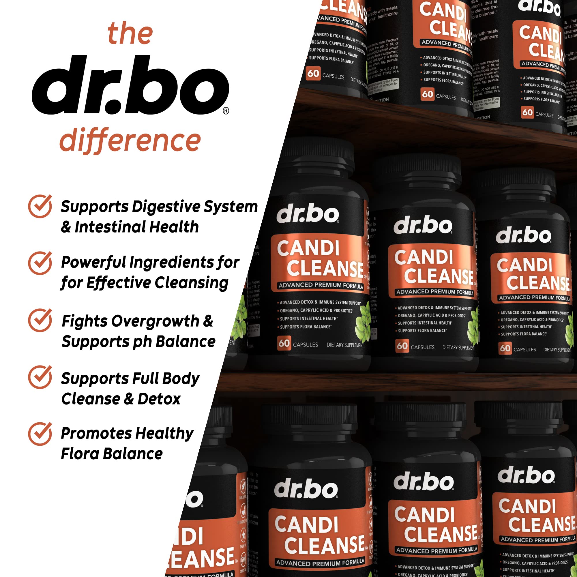 Foto 4 pulgar | Píldoras Complementarias Candi Cleanse Support Para Mujeres Y Hombres - Venta Internacional.