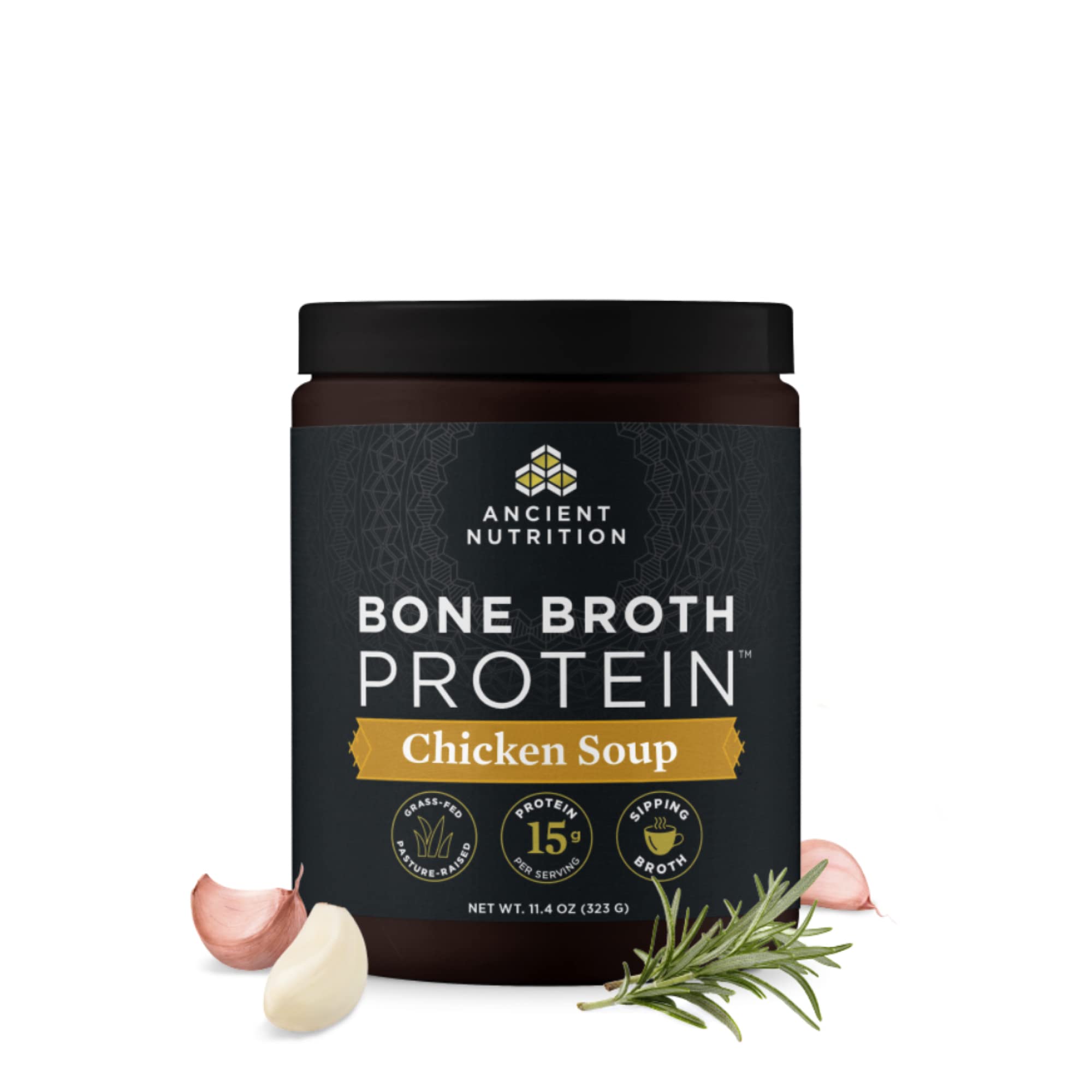 Foto 1 | Proteína En Polvo Ancient Nutrition  Caldo De Huesos  Sopa De Pollo  15 G - Venta Internacional.