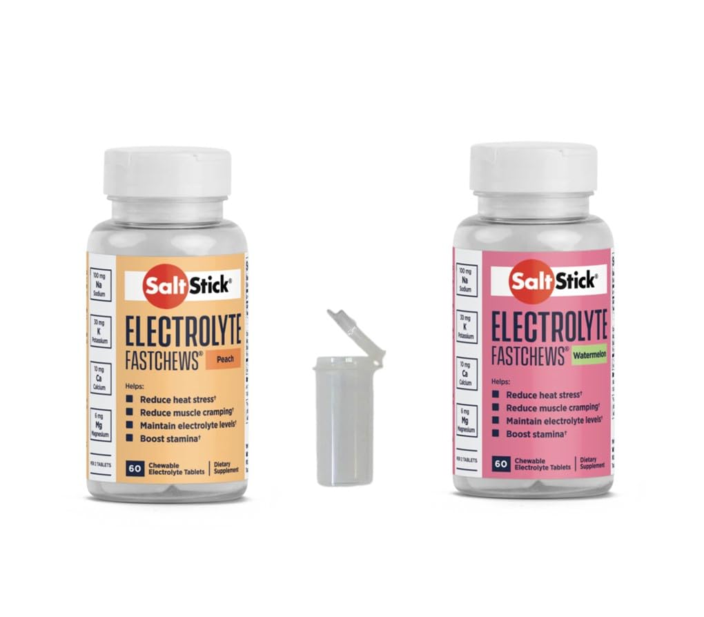 Foto 1 | Electrolyte Fastchews Saltstick 60 Unidades De Melocotón Y Sandía - Venta Internacional.