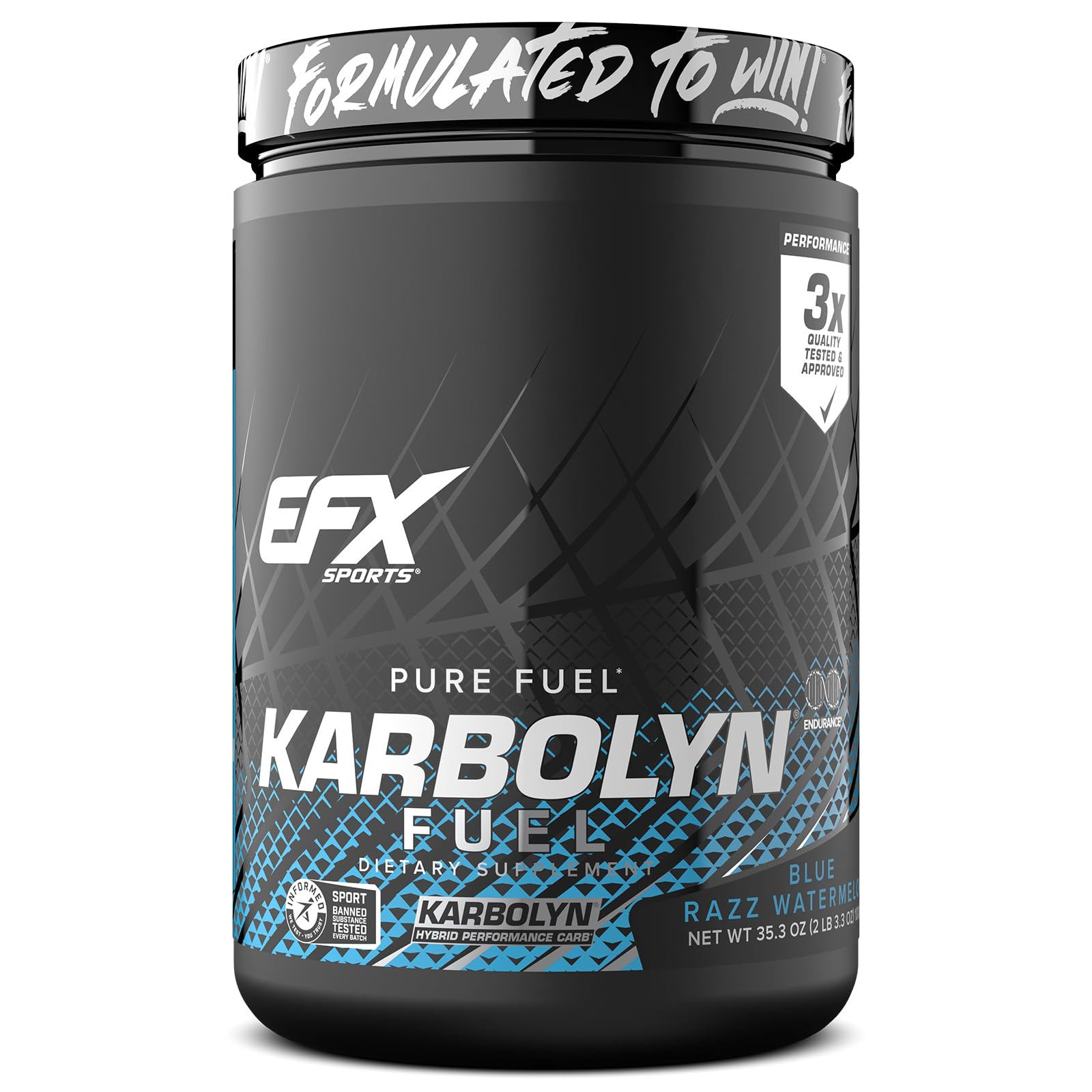 Foto 2 pulgar | Carbohidratos En Polvo Efx Sports Karbolyn Fuel 18 Porciones - Venta Internacional.