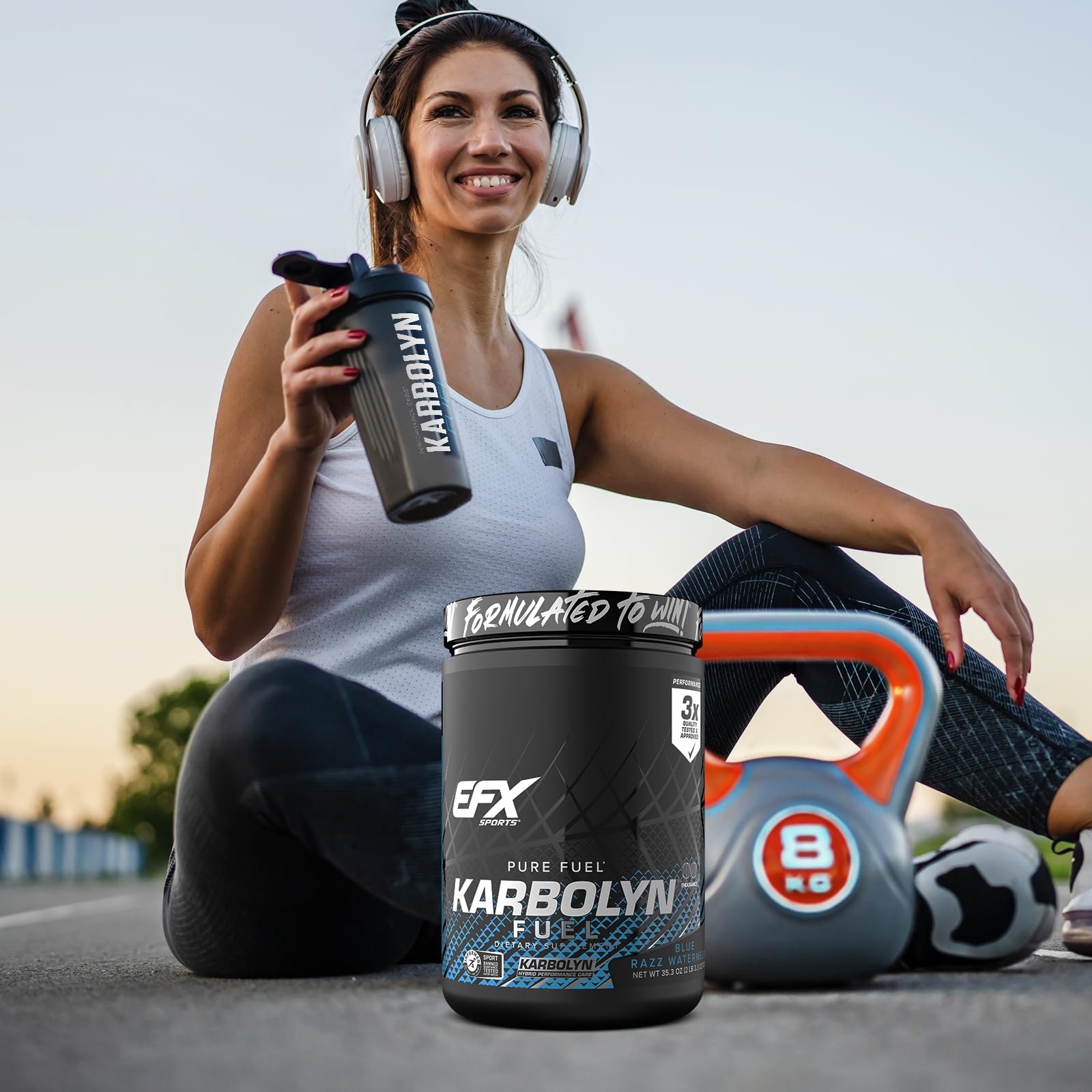Foto 7 | Carbohidratos En Polvo Efx Sports Karbolyn Fuel 18 Porciones - Venta Internacional.