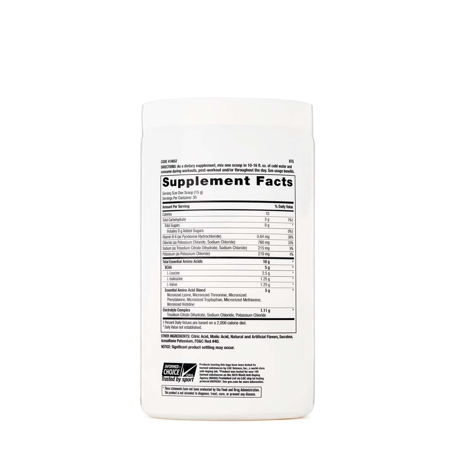 Foto 3 pulgar | Suplemento Gnc Pro Performance Essential Amino Complete 470 Ml - Venta Internacional.