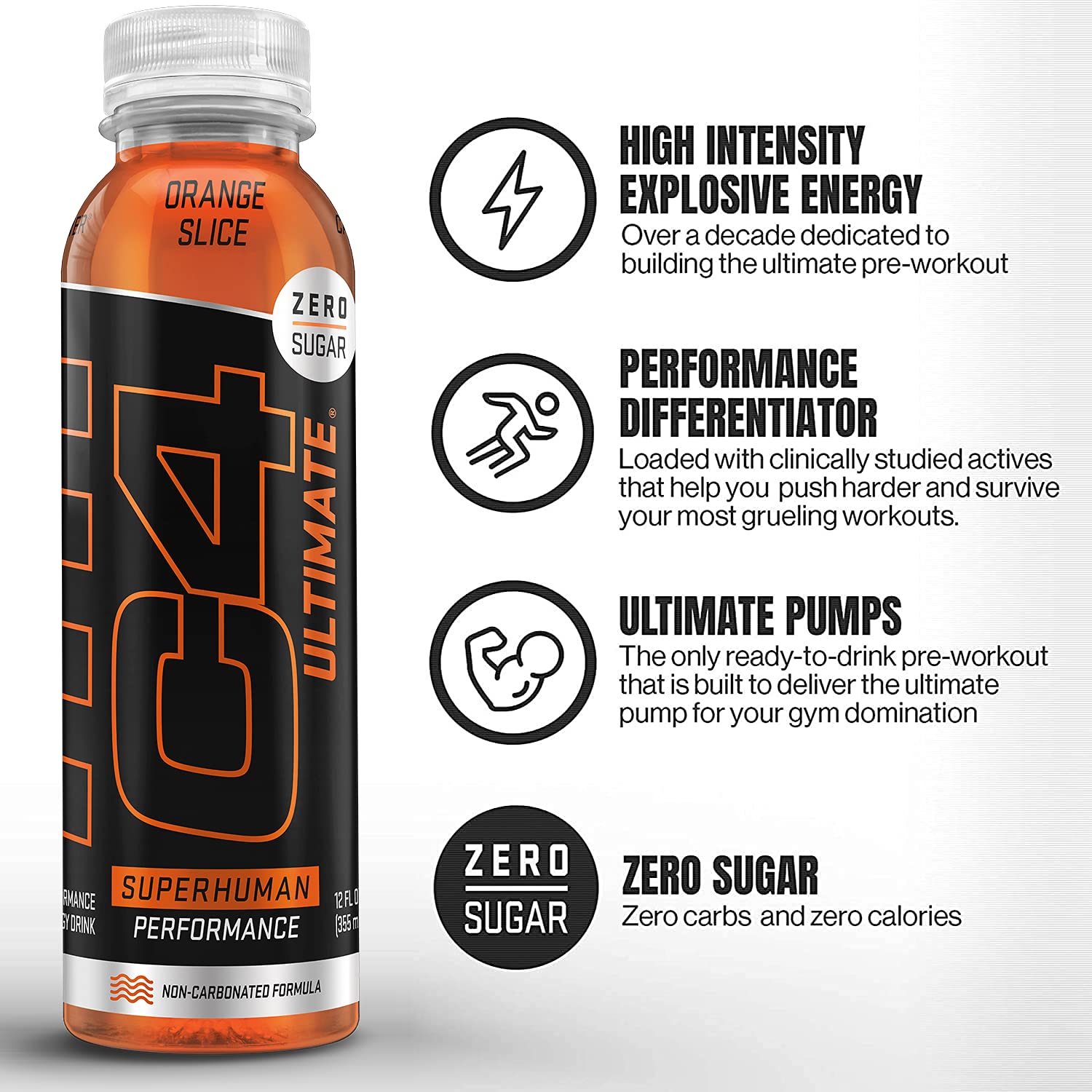 Foto 3 pulgar | Bebida Energética Cellucor C4 Ultimate Sin Gas  355 Ml (x12) - Venta Internacional.