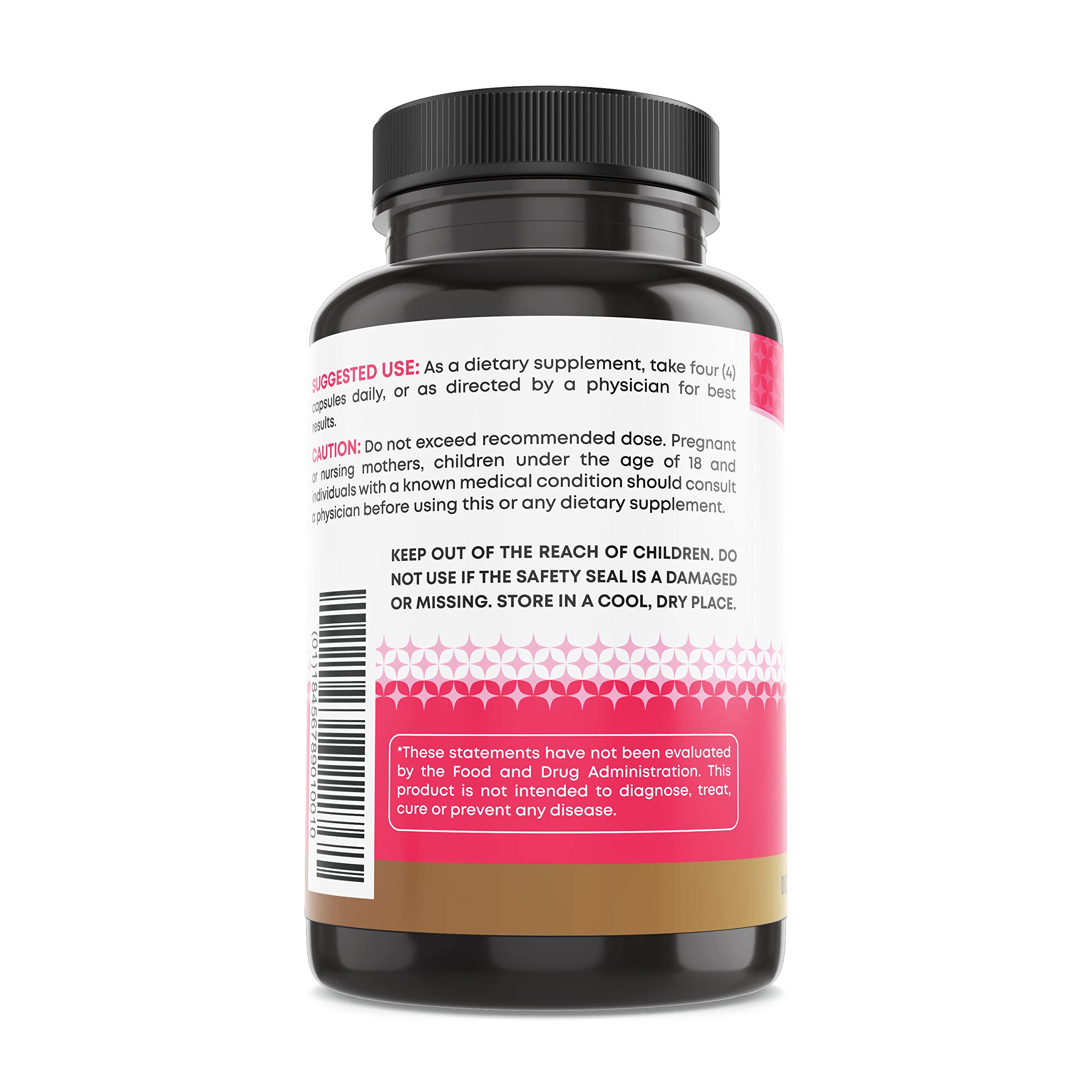 Foto 6 | Suplemento Ancient Bliss Myo & D-chiro Inositol 2050 Mg 120 Cápsulas - Venta Internacional.