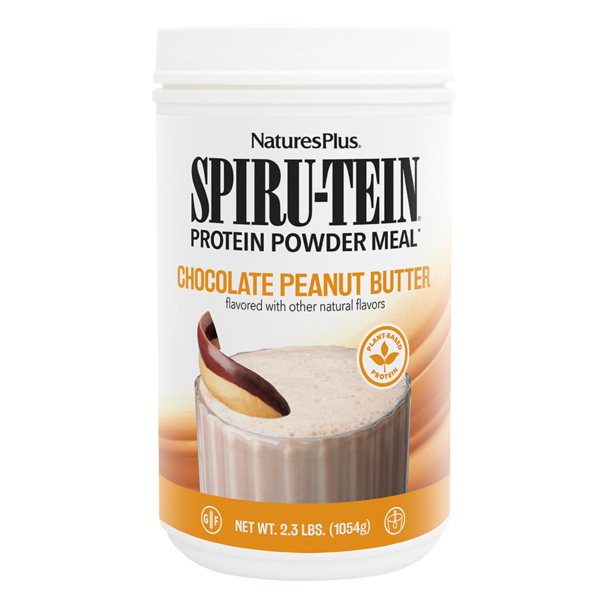 Foto 2 pulgar | Crema De Cacahuete Con Chocolate Spiru-tein De Natures Plus De Base Vegetal En Polvo  1 04 Kg X 2 - Venta Internacional.