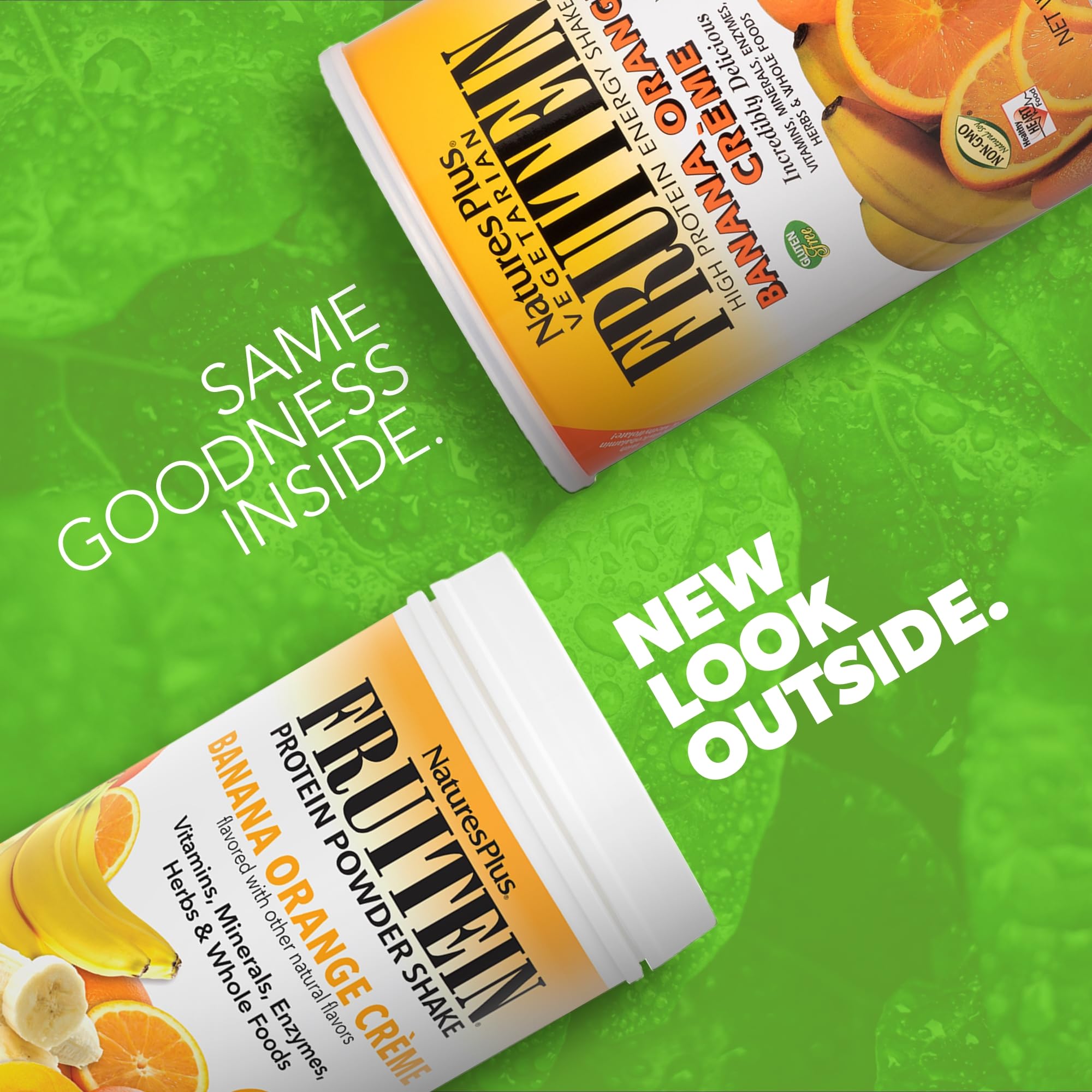 Foto 2 | Crema De Plátano Y Naranja Shake Naturesplus Fruitein  1 27 Kg - Venta Internacional.