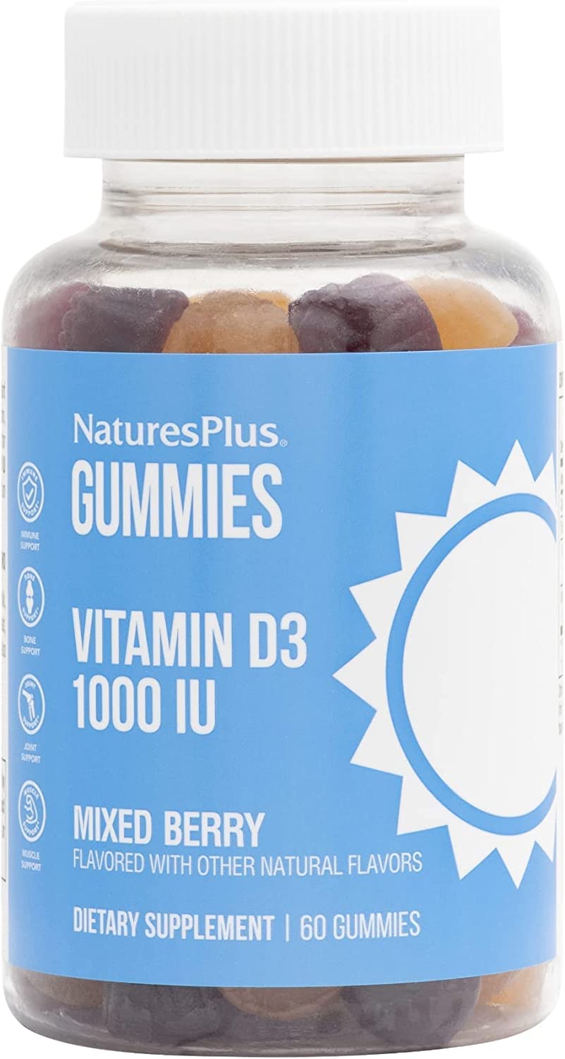 Foto 2 pulgar | Suplemento Naturesplus Gomitas Vitamina D3 1000 Ui 60 Unidades - Venta Internacional.