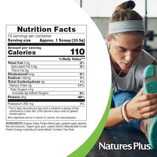 Foto 4 | Proteína En Polvo Naturesplus Organic Paleo 675 G 20 G De Proteína - Venta Internacional.