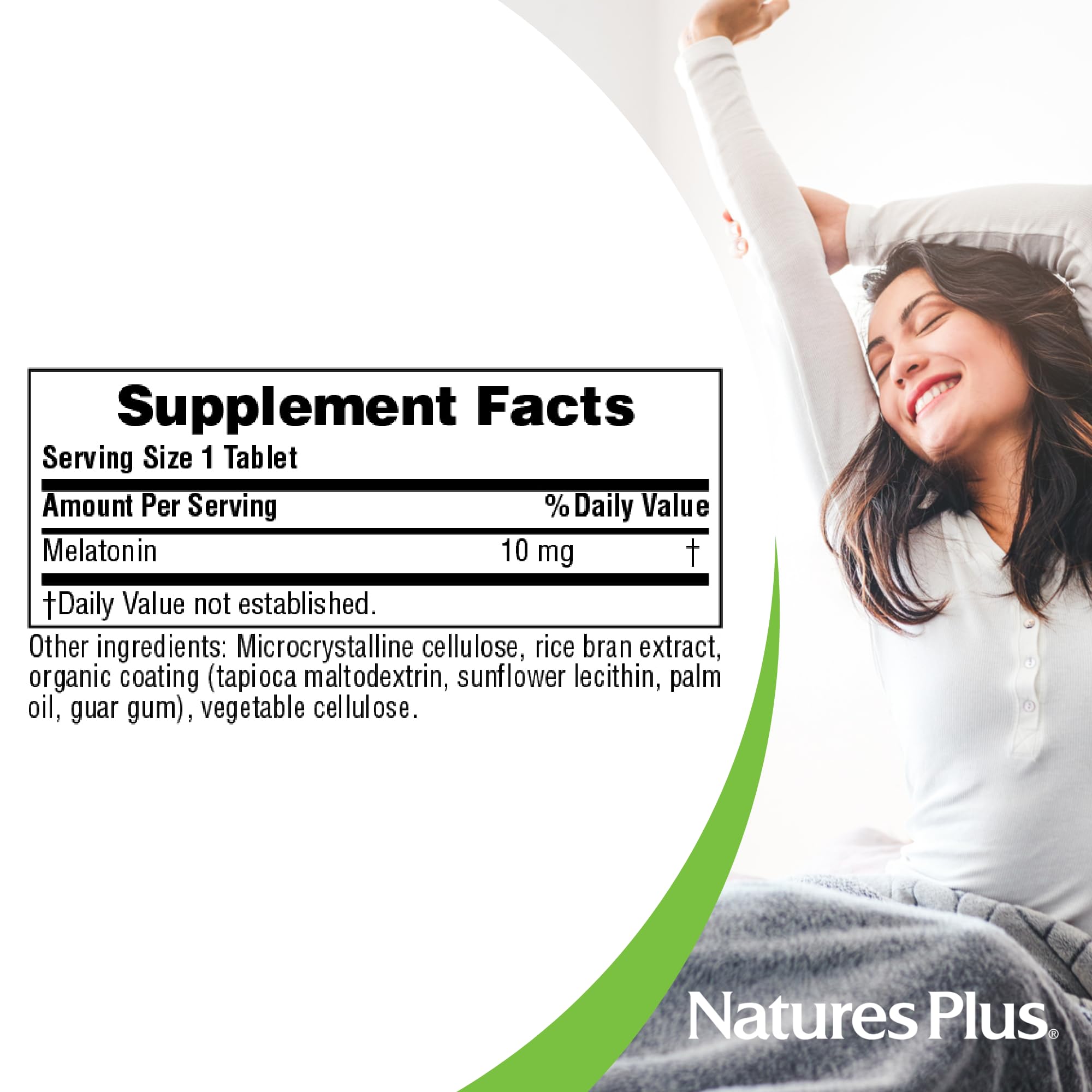 Foto 5 pulgar | Suplemento Naturesplus Melatonina 10 Mg 90 Comprimidos Vegano - Venta Internacional.