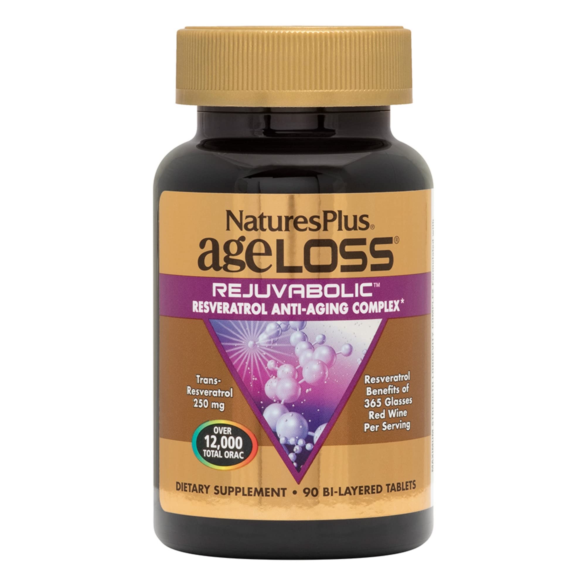 Foto 2 pulgar | Suplemento Naturesplus Ageloss Rejuvabolic 90 Comprimidos - Venta Internacional.