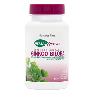 Foto 1 | Suplemento Naturesplus Herbal Actives Ginkgo Biloba 120 Mg - Venta Internacional.